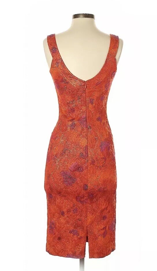 open lace back dress Dolce & Gabbana - Strapless Tomato Dress