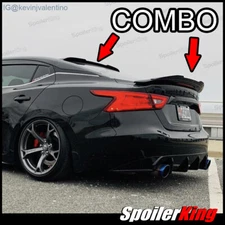 SpoilerKing 380RC/284GFC COMBO DEAL Add-on Gurney & Window Spoiler w/center cut
