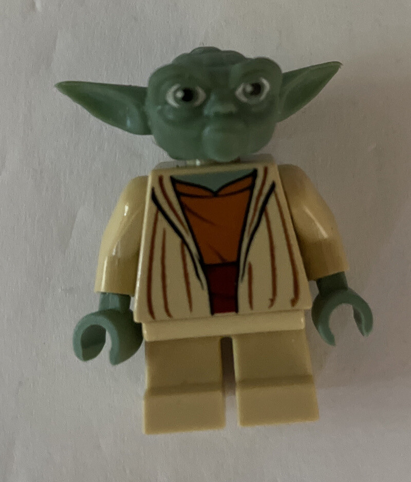 LEGO Star Wars 75002 Clone Wars Yoda Minifigure, Used