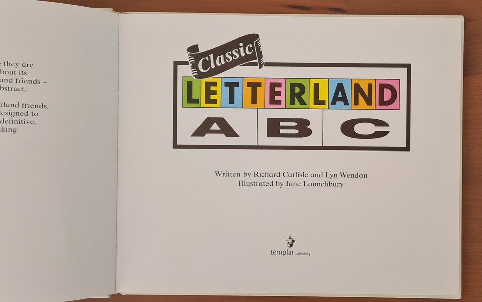 Classic Letterland ABC Hardcover Book Richard Carlisle Lyn Wendon Classic letterland abc hardcover book richard carlisle lyn wendon