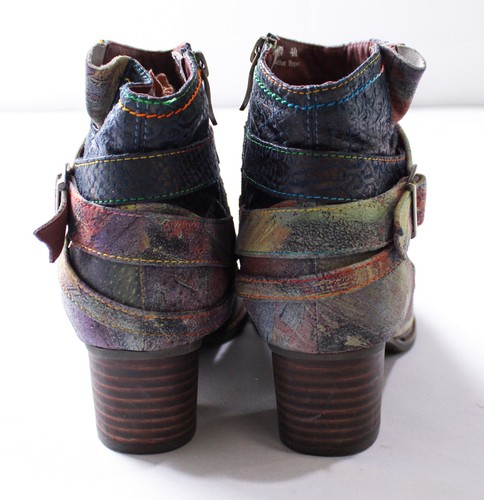 Spring Step L'Artiste Women's Shazzam Boot CD4 Multi-Color Size US:9 EU:40 - Picture 9 of 14