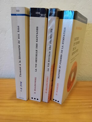 Konvolut 4 Taschenbücher (Payot) - JUNG; MALINOWSKI, SCHELER