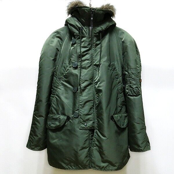 Vtg 90s ALPHA INDUSTRIES USAF Type N-3B Extreme Cold Weather Parka Jacket M sz Vtg 90s ALPHA INDUSTRIES USAF Type N-3B Extreme Cold Weather Parka Jacket M sz