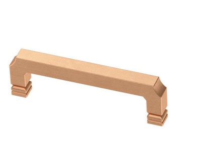 Lot Of 10 Liberty P38754C-BCP 3 3/4'' Notched Cabinet Drawer Pulls Brushed Copper