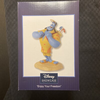 Disney Showcase Genie Golfing Enjoy your Freedom Figurine Precious Moments Golf