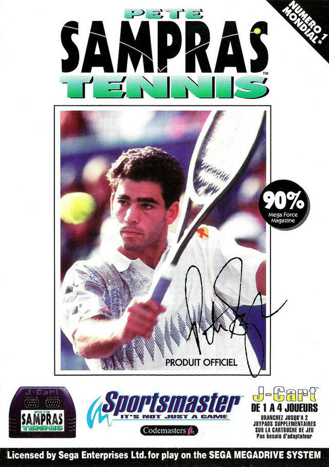 Pete Sampras tennis Megadrive