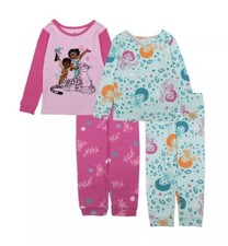 ENCANTO Disney NWT Girls Size 3T Maribel  Antonio PJ Sets 4 Piece Tops/Bottoms