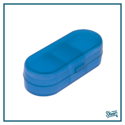 Portapillole Settimanale Tascabile - 3 Scomparti Per Medicine E Vitamine (5 Pezzi) - Foto 4