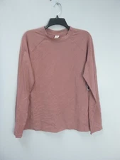 Xersion Sz Large Pink Long Sleeve T-Shirt Quick-Dri Ventilation Sierra Rose