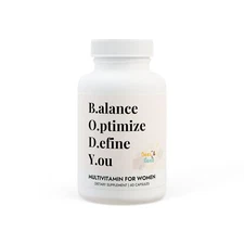 B.O.D.Y. Multivitamin for Women Supplement (60 Capsules)