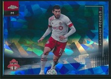 2021 Topps Chrome Sapphire MLS Soccer #35 Alejandro Pozuelo - Toronto FC