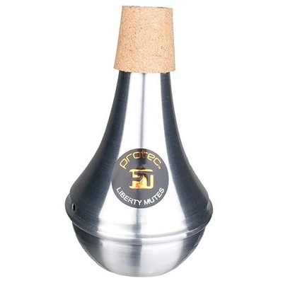  Liberty Practice Trumpet Mute, Aluminum Aluminum Mute Straight / Practice