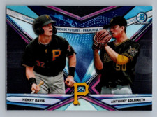 2021 Bowman Draft Chrome Franchise Futures Henry Davis/Anthony Solometo FF-1