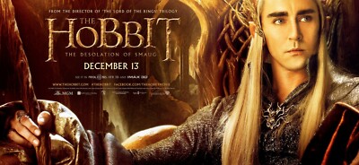2013 The Hobbit The Desolation Of Smaug Movie Poster 11X17 Martin Freeman  