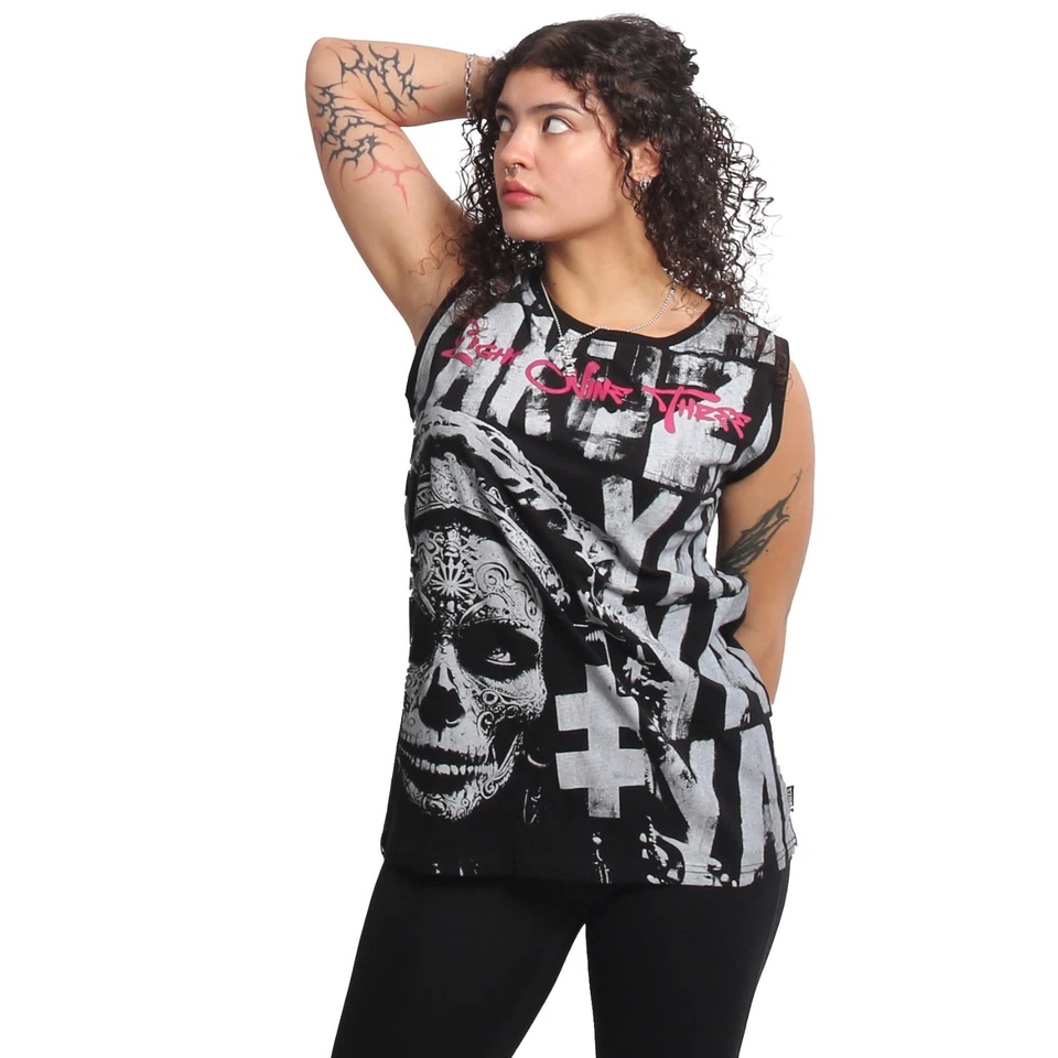 Neues Yakuza Damen Native Urban Tank Shirt - Schwarz - Bild 1 von 1