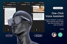 AI Smart Glasses with Camera and Bluetooth,8MP 2K HD Camera Glasses,