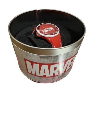 Marvel Red Kids Quartz Analog Wristwatch with Original Box