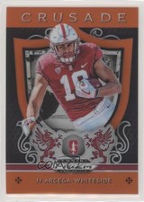 2019 Panini Prizm Draft Crusade Orange Prizm JJ Arcega-Whiteside #11 lw9