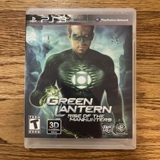 Green Lantern Rise of the Manhunters 2011 PlayStation 3 Video Game