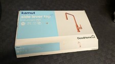 GoodHome Kamut Copper effect Kitchen Side lever Tap