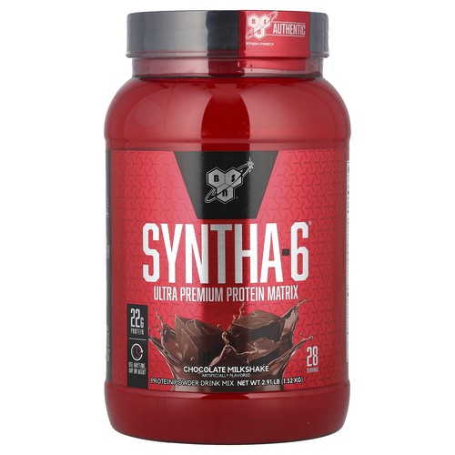 Syntha-6®, Ultra Premium Protein Matrix, Chocolate Milkshake, 2.91 lb (1.32 kg)