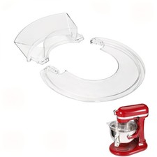 Removable Pouring Shield Splash Guard for KitchenAid 5.5-7 Quart Bowl-Lift St...