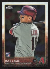 2015 Topps Chrome Jake Lamb RC #148 Rookie Card - Quantity!. rookie card picture