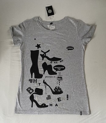 T-Shirt grau Mexx Oberteil kurzarm Shirt Kindershirt Kind Teenie Kinder Mädchen 