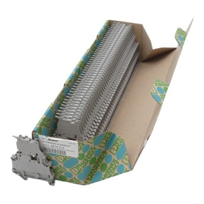 46x Phoenix Contact UT 4-HESILED 24 (5X20) GY 3074172 Reihenklemme -unused-