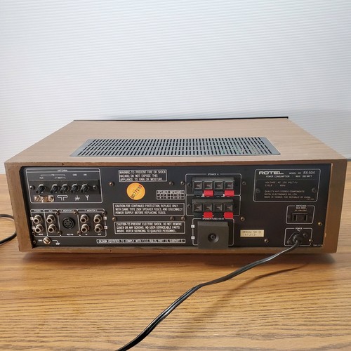 Rotel RX-504 DC Stereo Receiver Amplifier AMP Built In AM/FM Tuner | eBay