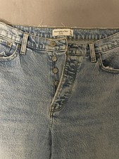 Abercrombie  Fitch The High Rise Dad Jeans Women  s 28/6 Button-Fly