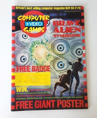 Computer And Video Games Magazine May 1988, C+VG