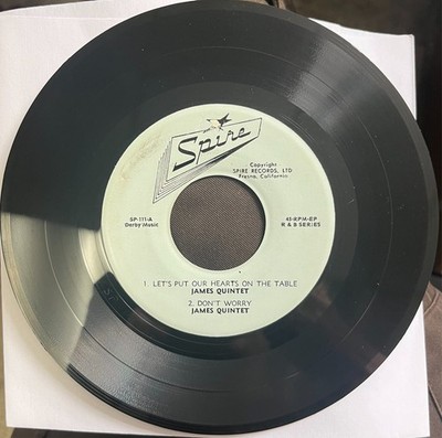 Let's Put Our Hearts On The Table by Various Artists (7'' Record, Spire Records)