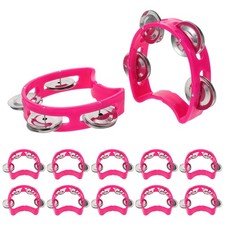 12 Pcs Kids Percussion Tambourine Shakers Musical Instruments Bells