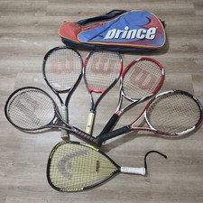 Lot of 6 Tennis Rackets Wilson, Prince Duboias. See description. Pre-owned