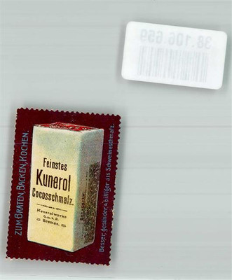 38106659 - 2800 Bremen Kunerol coconut lard Kunerlwerke GmbH vignette