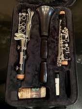 Backun Q Series Bb Clarinet-Grenadilla wood and equipped with Silver plated keys