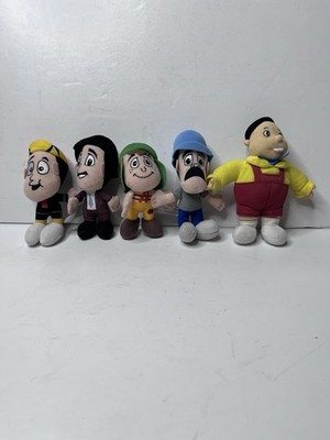 Televisa El Chavo Del Ocho  Quico Don Ramon Señor Barriga Ñoño 5 Pc Plush LOT