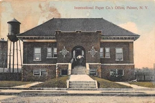 Palmer New York International Paper Co. Office, Color Lithograph PC U16399