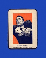 1952 Wheaties Set-Break #  7 Glenn Davis EX-EXMINT *GMCARDS*