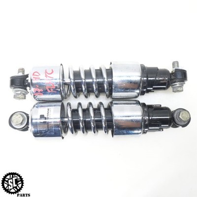 Harley Touring Progressive 412 Series Chrome 115 Rear Shocks 412 