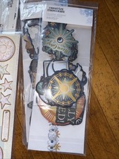 Creative Memories Sticker Embellishment LOT Celestial Delights Denim Butterfly 