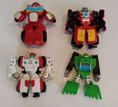 Lot Of 4 Playskool Heroes Transformers Rescue Bots Academy Medix Toys