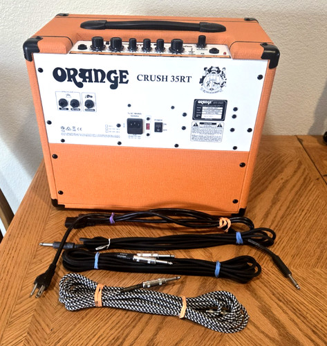 Orange Crush 35RT 35W Guitar Amplifier - Orange. Excellent condition.