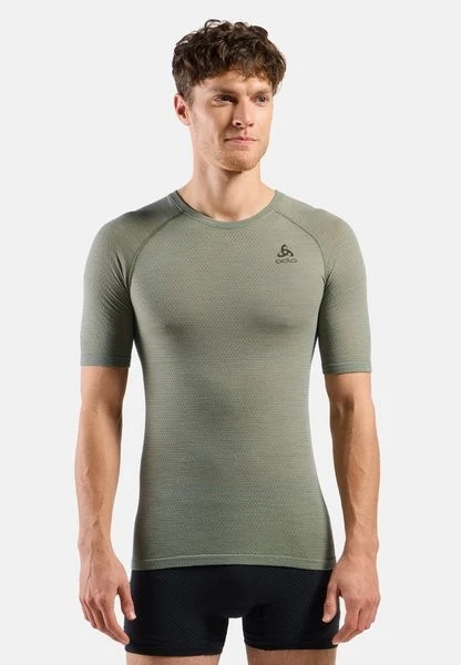 Odlo Performance Wool 140 Funktionsshirt aus Merinowolle vetiver - Image 4 of 4