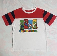Nintendo Super Mario Youth Boys Small T Shirt W/Mario, Luigi, Toad  Yoshi