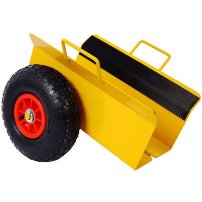 600 Lbs Load Capacity Heavy Duty Panel Dolly Slab Dolly with Handle and 10 In. P