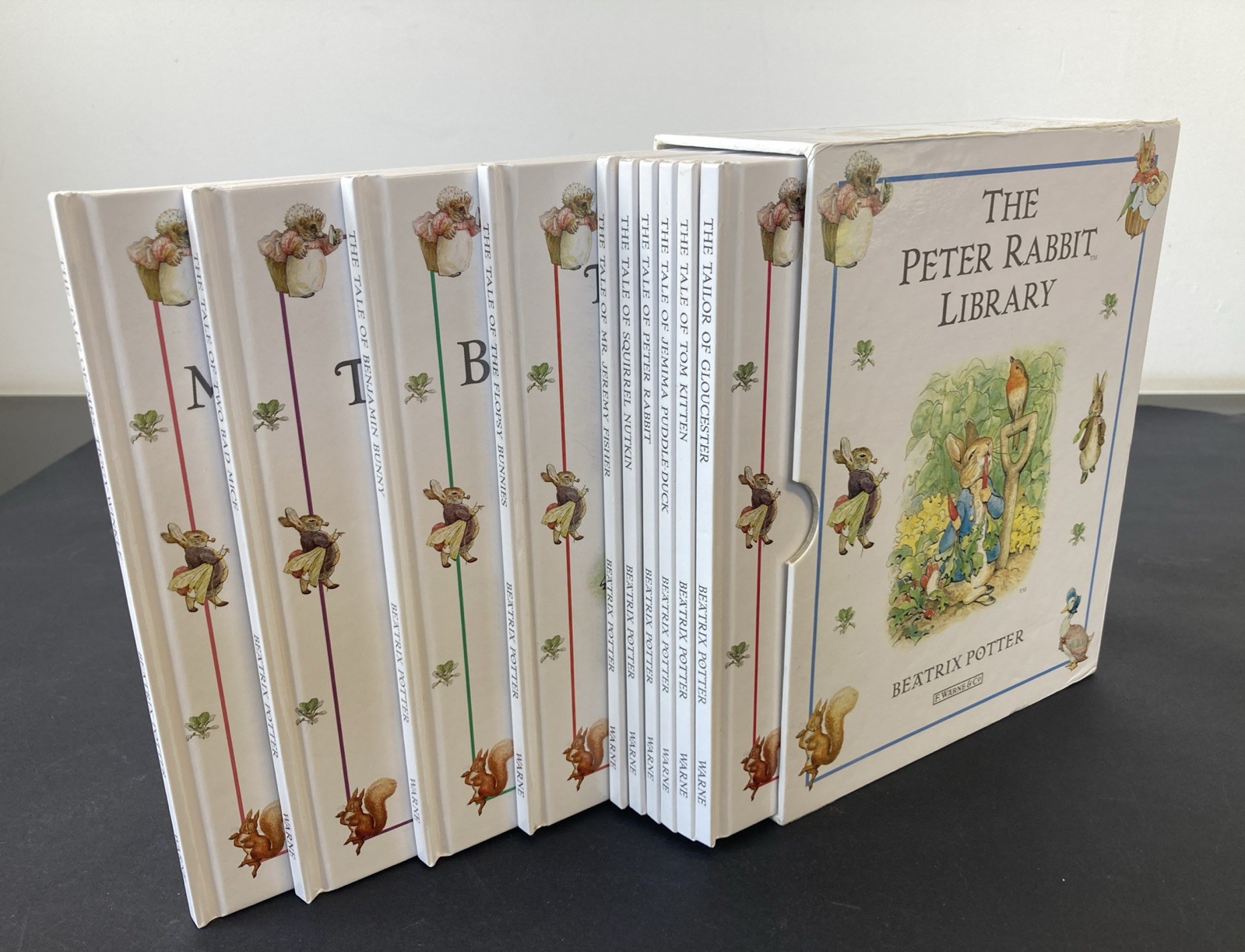 The Peter Rabbit Library Box Set – 10 Hardback Books by Beatrix Potter