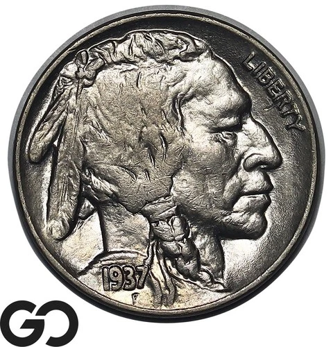1937 Buffalo Nickel, BU