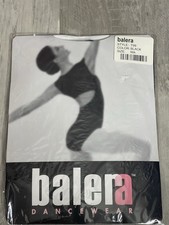 Pair NEW Balera Black Tights Style T99 Ballet Adult Womens Size MA